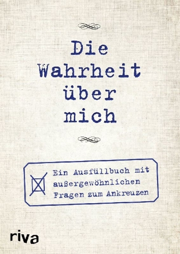 Buchcover und Innenansicht für das Buch: Die Wahrheit über mich