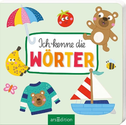 Buchcover und Innenansicht für das Buch: Ich kenne die Wörter