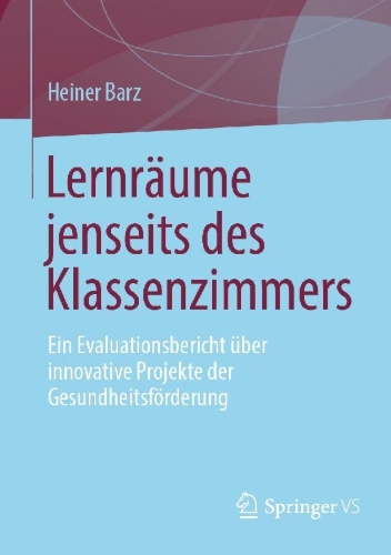 Buchcover und Innenansicht für das Buch: Lernräume jenseits des Klassenzimmers