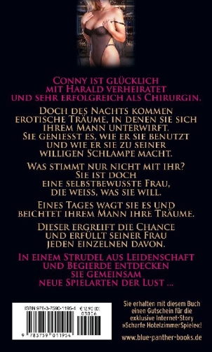 Buchcover und Innenansicht für das Buch: Die versaute Verwandlung - von der Ehefrau zur willigen Schlampe | Erotischer Roman