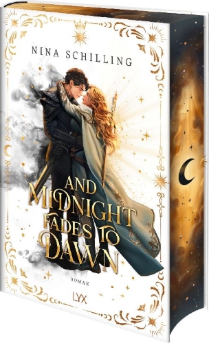 Buchcover und Innenansicht für das Buch: And Midnight Fades to Dawn