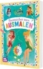 Buchcover und Innenansicht für das Buch: Disney Kreative Beschäftigung: Disney Fairies: Feenzauber zum Ausmalen
