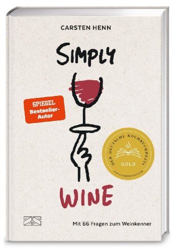 Buchcover und Innenansicht für das Buch: Simply Wine