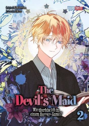 Buchcover und Innenansicht für das Buch: The Devil's Maid - Wie überlebe ich in einem Horror-Game? 02