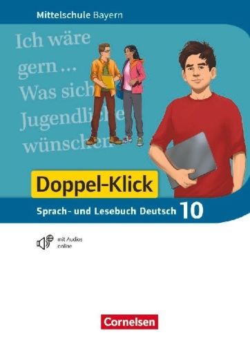 Buchcover und Innenansicht für das Buch: Doppel-Klick 10. Jahrgangsstufe - Mittelschule Bayern - Schülerbuch
