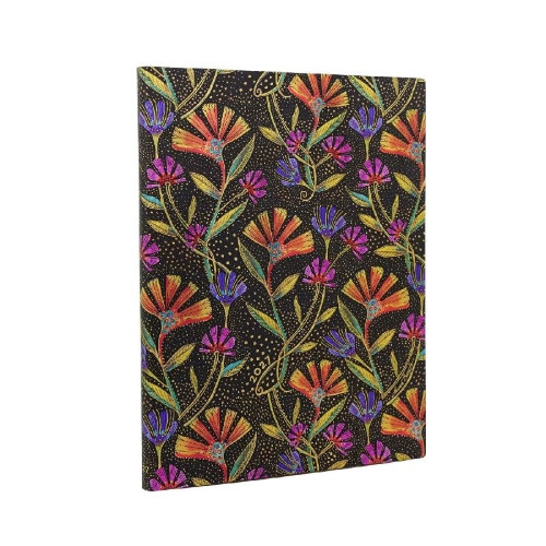 Buchcover und Innenansicht für das Buch: 12-Monatskalender 2027 Wildblumen Ultra Vertikal
