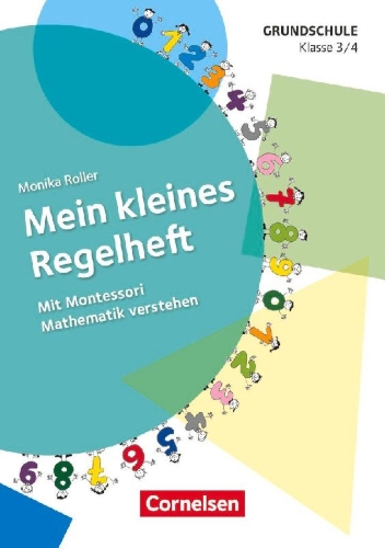 Buchcover und Innenansicht für das Buch: Mein kleines Regelheft - Mathe - Klasse 3/4