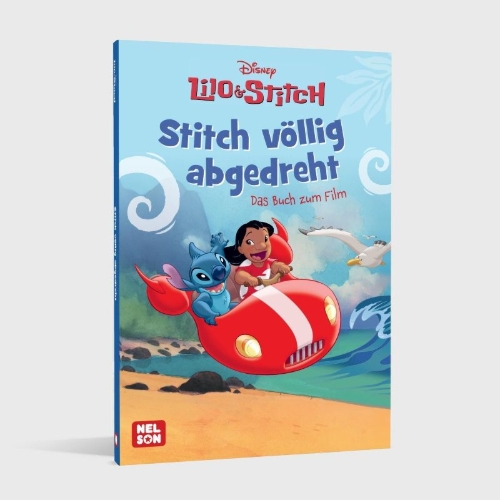Buchcover und Innenansicht für das Buch: Disney Filmbuch zum Vorlesen: Stitch völlig abgedreht