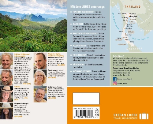 Buchcover und Innenansicht für das Buch: Stefan Loose Reiseführer Thailand, Der Süden