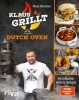Buchcover und Innenansicht für das Buch: Klaus grillt: Dutch Oven