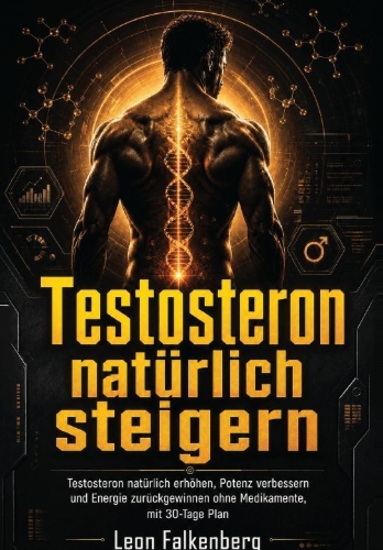 Buchcover und Innenansicht für das Buch: Testosteron natürlich steigern
