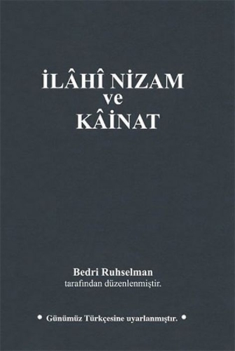 Buchcover und Innenansicht für das Buch: Ilahi Nizam ve Kainat