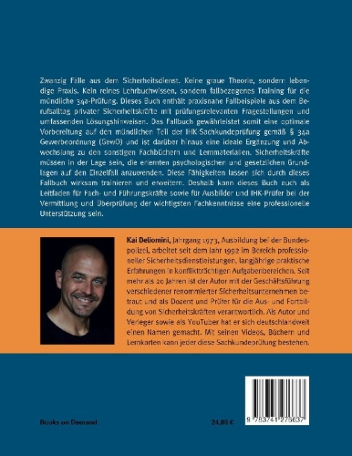 Buchcover und Innenansicht für das Buch: Fallbuch für die mündliche 34a-Prüfung