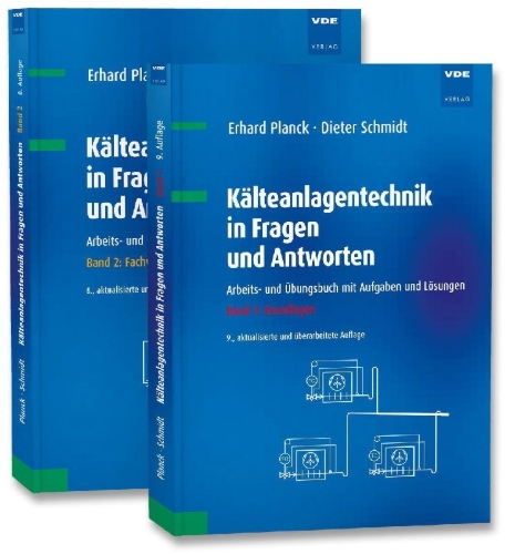 Buchcover und Innenansicht für das Buch: Kälteanlagentechnik in Fragen und Antworten (Set)