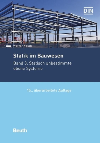 Buchcover und Innenansicht für das Buch: Statik im Bauwesen