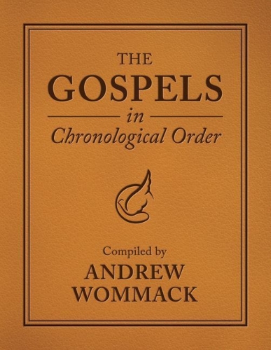 Buchcover und Innenansicht für das Buch: The Gospels in Chronological Order