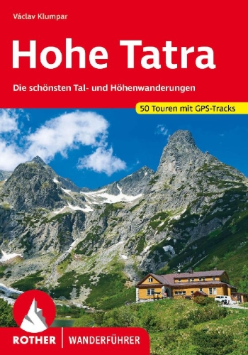 Buchcover und Innenansicht für das Buch: ROTHER Wanderführer Hohe Tatra