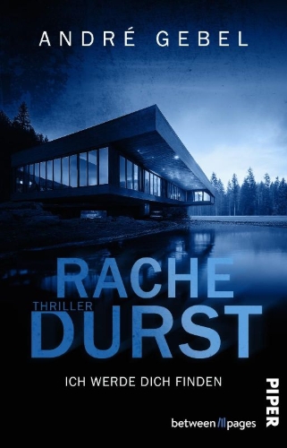 Buchcover und Innenansicht für das Buch: Rachedurst - Ich werde dich finden