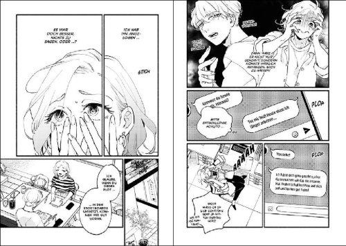Buchcover und Innenansicht für das Buch: Vampire-sama ga Akiramenai!