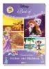 Buchcover und Innenansicht für das Buch: Disney Best of: Wunderschöner Sticker- und Malblock