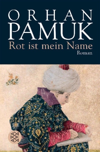 Buchcover und Innenansicht für das Buch: Rot ist mein Name