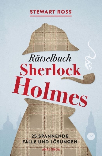 Buchcover und Innenansicht für das Buch: Rätselbuch Sherlock Holmes