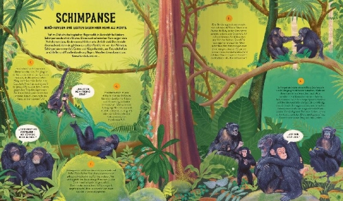 Buchcover und Innenansicht für das Buch: Wild Languages of Mother Nature