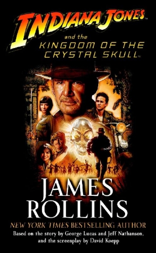 Buchcover und Innenansicht für das Buch: Indiana Jones and the Kingdom of the Crystal Skull (TM)