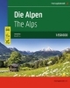 Buchcover und Innenansicht für das Buch: freytag & berndt Autoatlas Die Alpen 1:150.000