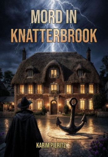 Buchcover und Innenansicht für das Buch: Mord in Knatterbrook - Cosy Crime Küstenkrimi - Ein humorvoller Regionalkrimi aus Norddeutschland