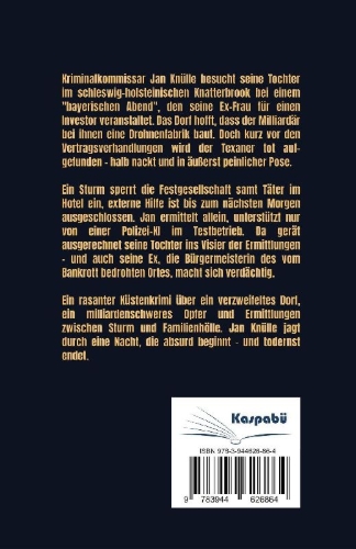 Buchcover und Innenansicht für das Buch: Mord in Knatterbrook - Cosy Crime Küstenkrimi - Ein humorvoller Regionalkrimi aus Norddeutschland