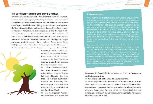 Buchcover und Innenansicht für das Buch: Meditieren für Einsteiger + Meditations-CD