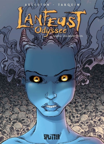 Buchcover und Innenansicht für das Buch: Lanfeust Odyssee. Band 6