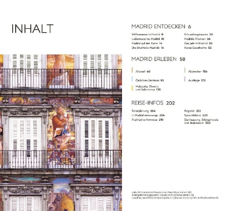 Buchcover und Innenansicht für das Buch: Vis-à-Vis Reiseführer Madrid