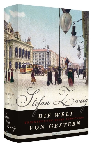 Buchcover und Innenansicht für das Buch: Die Welt von Gestern