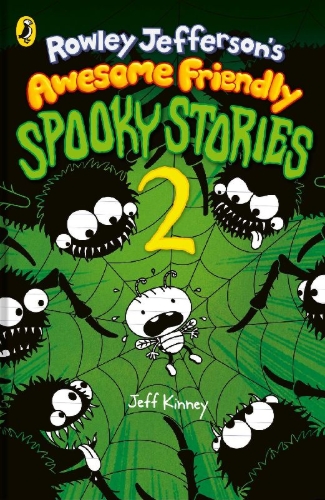 Buchcover und Innenansicht für das Buch: Rowley Jefferson's Awesome Friendly Spooky Stories 2