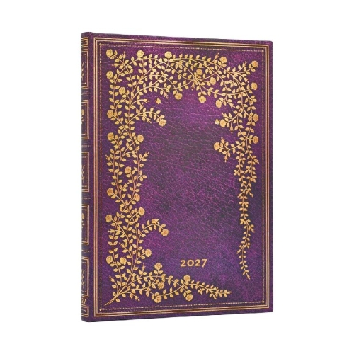 Buchcover und Innenansicht für das Buch: 12-Monatskalender 2027 New York Rose Midi Vertikal