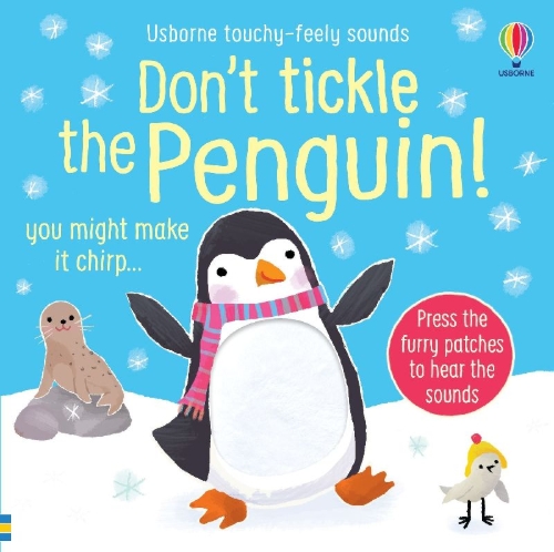 Buchcover und Innenansicht für das Buch: Don't Tickle the Penguin!