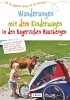 Buchcover und Innenansicht für das Buch: Wanderungen mit dem Kinderwagen Bayerische Hausberge