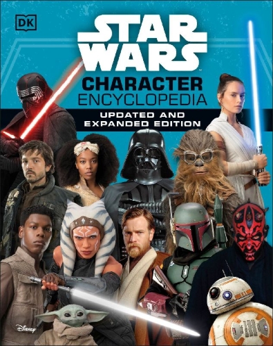 Buchcover und Innenansicht für das Buch: Star Wars Character Encyclopedia Updated And Expanded Edition