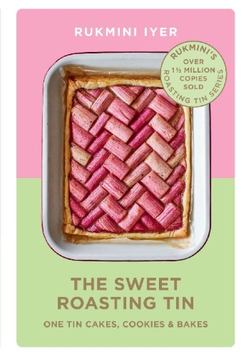Buchcover und Innenansicht für das Buch: The Sweet Roasting Tin