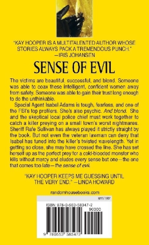 Buchcover und Innenansicht für das Buch: Sense of Evil