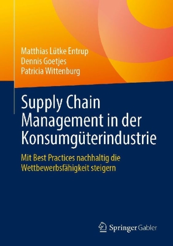 Buchcover und Innenansicht für das Buch: Supply Chain Management in der Konsumgüterindustrie