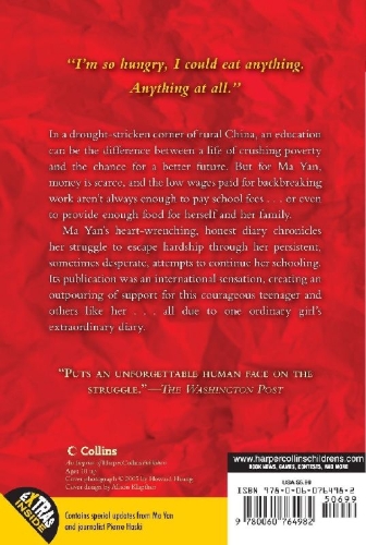 Buchcover und Innenansicht für das Buch: Diary of Ma Yan, The