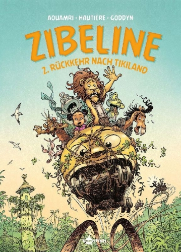 Buchcover und Innenansicht für das Buch: Zibeline. Band 2