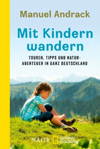Buchcover und Innenansicht für das Buch: Mit Kindern wandern