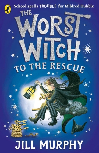 Buchcover und Innenansicht für das Buch: The Worst Witch to the Rescue