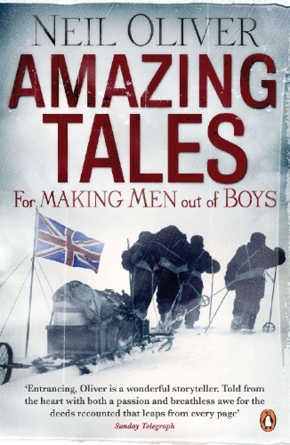 Buchcover und Innenansicht für das Buch: Amazing Tales for Making Men out of Boys