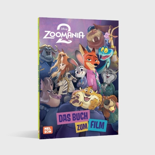 Buchcover und Innenansicht für das Buch: Disney Filmbuch zum Vorlesen: Zoomania 2: Das Buch zum Film