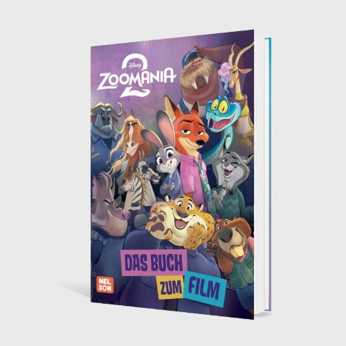 Buchcover und Innenansicht für das Buch: Disney Filmbuch zum Vorlesen: Zoomania 2: Das Buch zum Film
